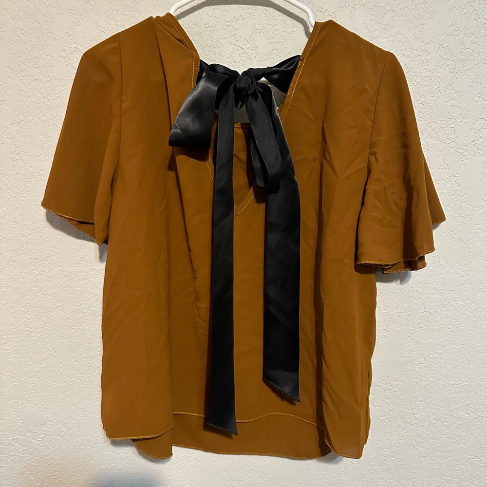 Bow Back Blouse